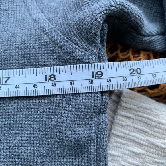 Vintage LL Bean Sweatshirt waffle - Picture 5 of 7